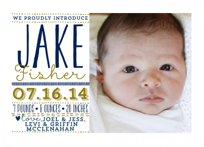 JAKE ANNOUNCEMENT FRONT